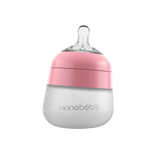 Flexy Silicone Baby Bottle - 150ml Pink Single