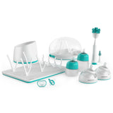 Ultimate Newborn Baby Bottle Feeding Set - Teal